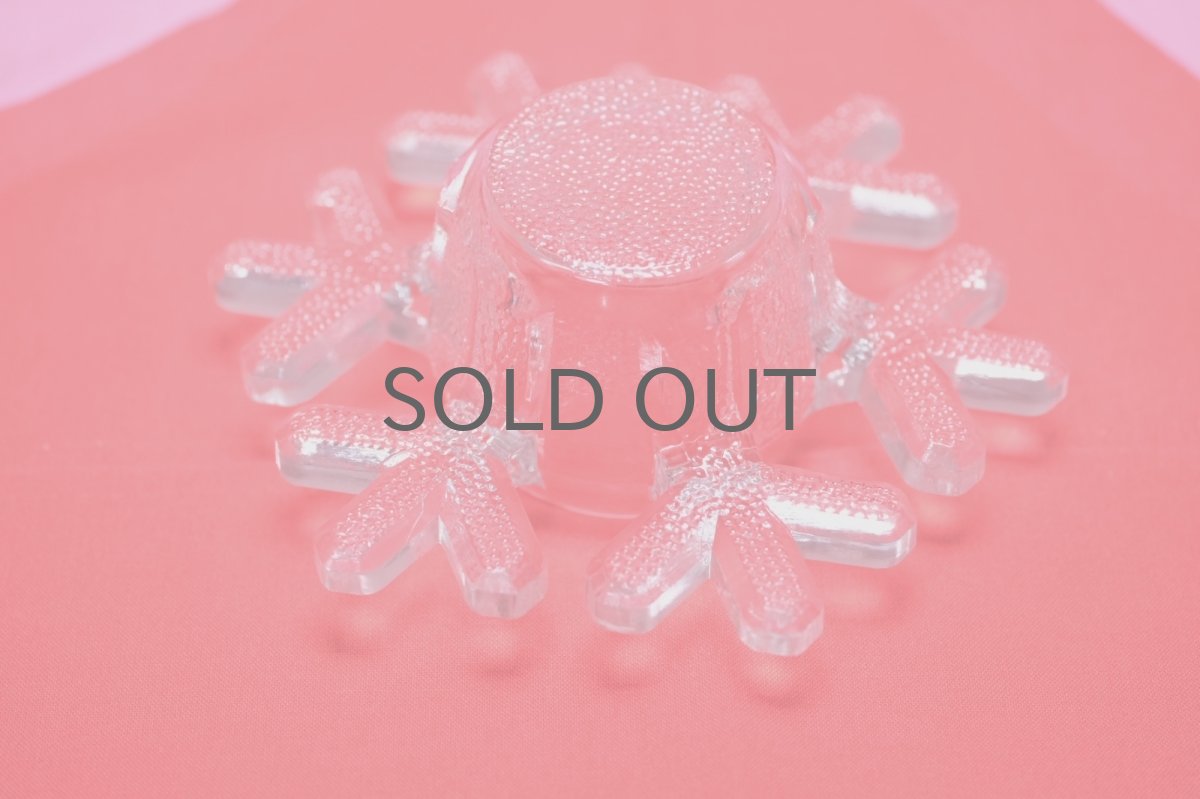 画像6: ビンテージ北欧雑貨/iittala/イッタラ/スノーフレーク/雪の結晶/キャンドルホルダー (6)