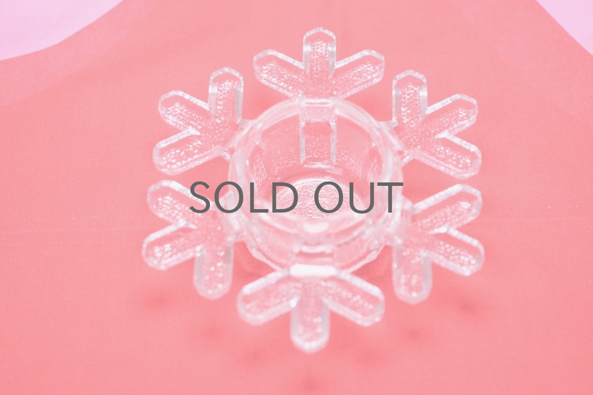 画像5: ビンテージ北欧雑貨/iittala/イッタラ/スノーフレーク/雪の結晶/キャンドルホルダー (5)