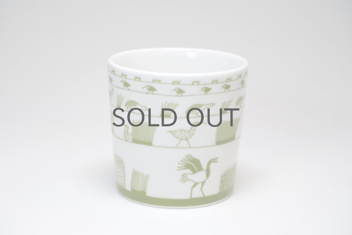 画像3: ARABIA/アラビア/Oiva Toikka/オイバ・トイッカバードマグ/50周年記念/2010年/グリーン (3)