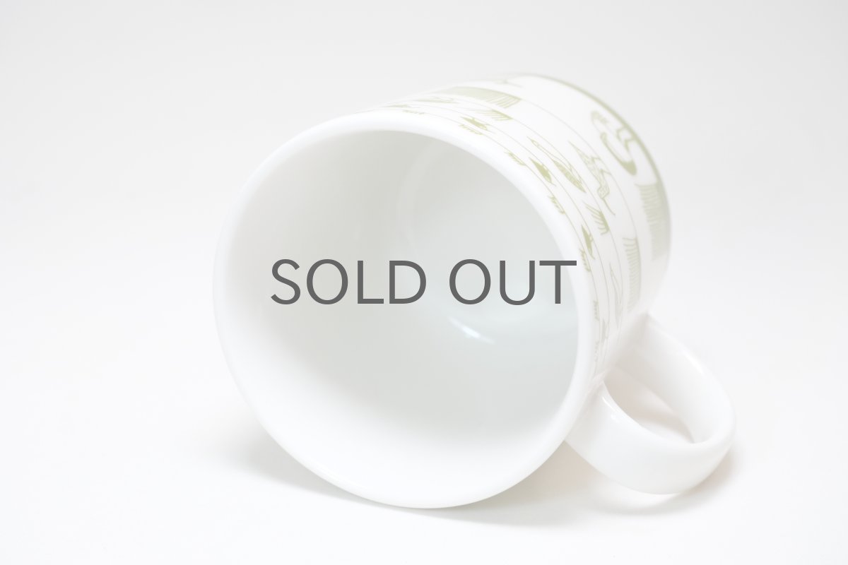 画像7: ARABIA/アラビア/Oiva Toikka/オイバ・トイッカバードマグ/50周年記念/2010年/グリーン (7)