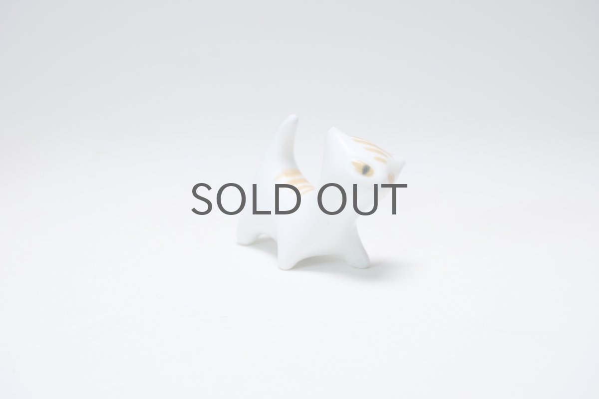 画像2: 北欧ビンテージ雑貨/ARABIA/アラビア/ネコ/オブジェ/ミニチュアトラネコ (2)