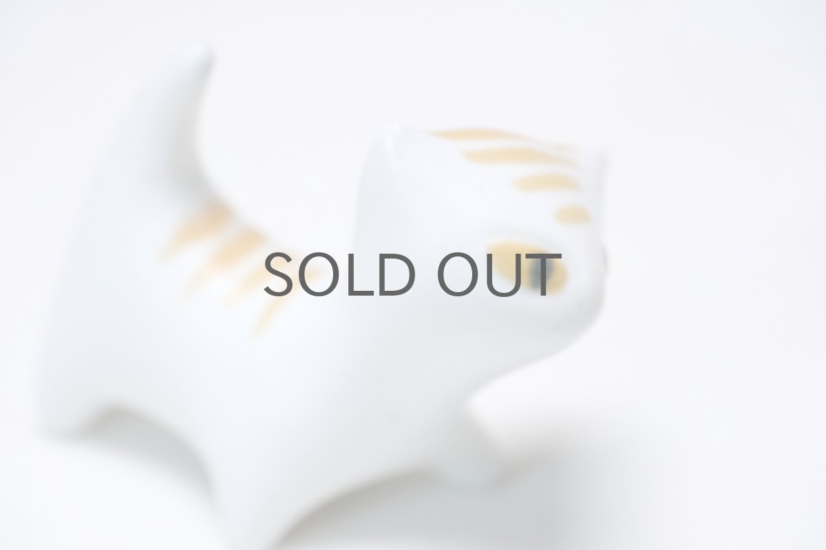 画像5: 北欧ビンテージ雑貨/ARABIA/アラビア/ネコ/オブジェ/ミニチュアトラネコ (5)