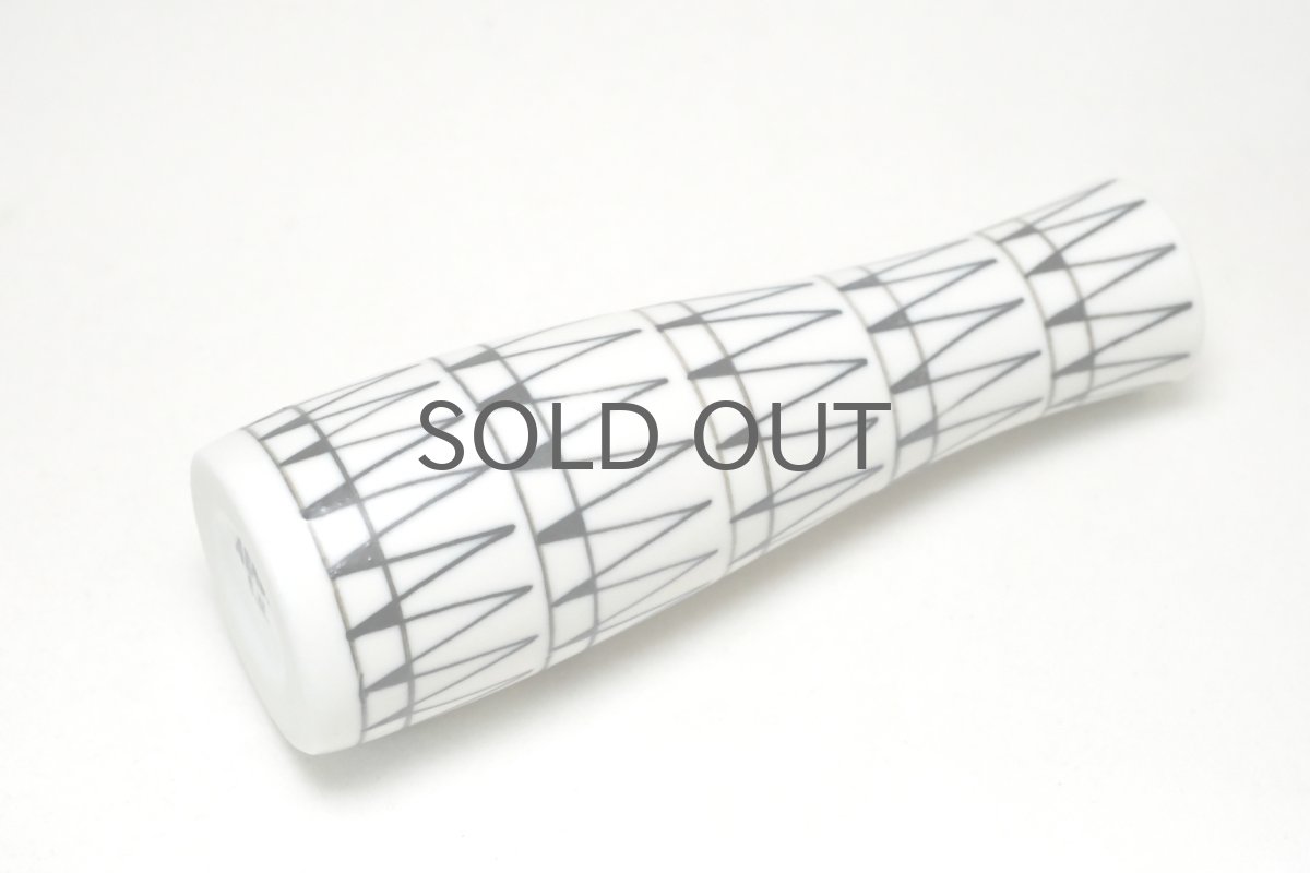 画像3: 北欧ビンテージ/ARABIA/アラビア/Brita Heilimo/ブリタ・ヘイリモ/ミニチュア/幾何学柄/一輪挿し (3)