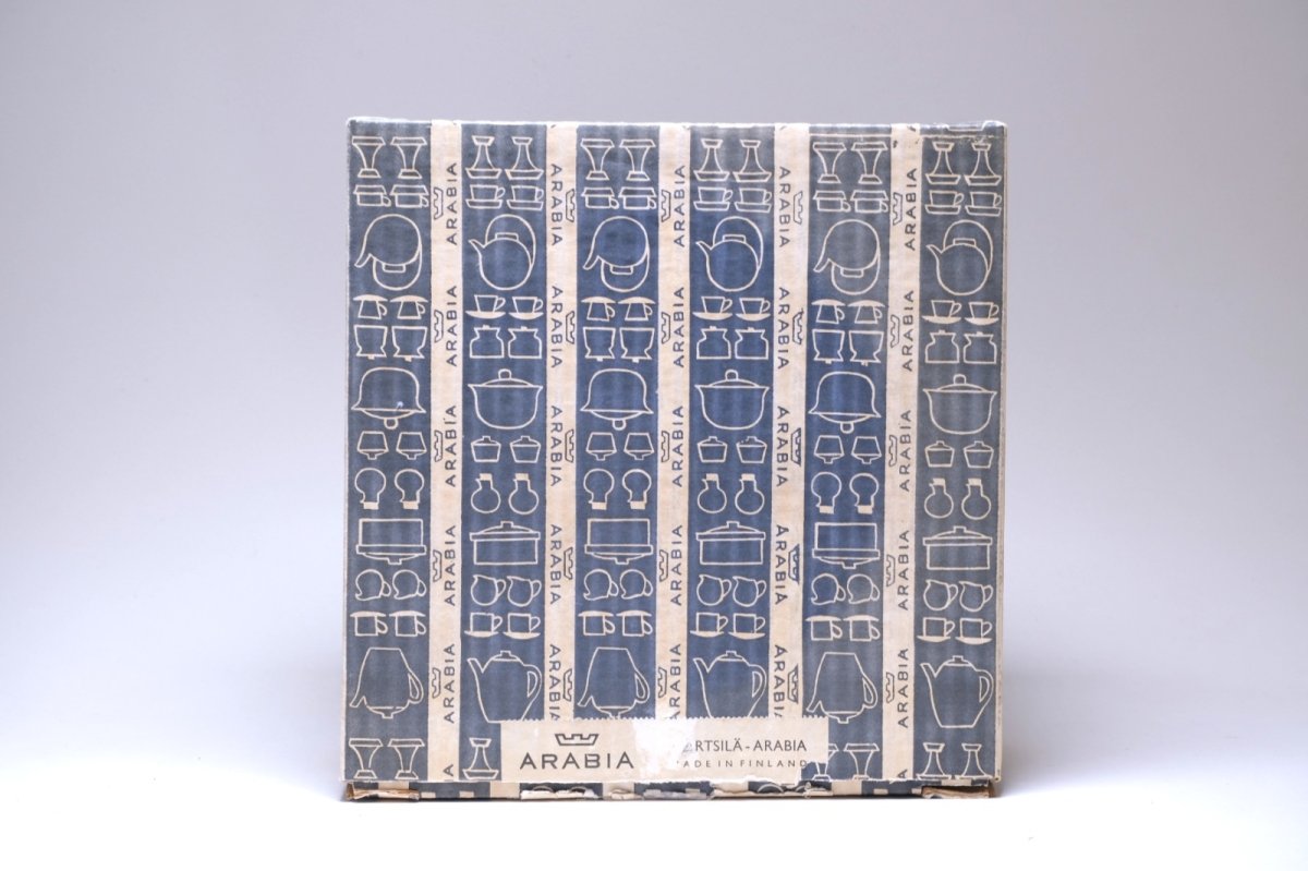 画像10: ARABIA/アラビア/Riikinkukko/ピーコック/BA&BT TVset/ディジー/レッド/未使用？/No.2 (10)