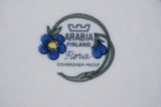 画像6: 北欧ビンテージ食器/ARABIA/アラビア /Flora/フローラ/プレート/17cm/No.1 (6)