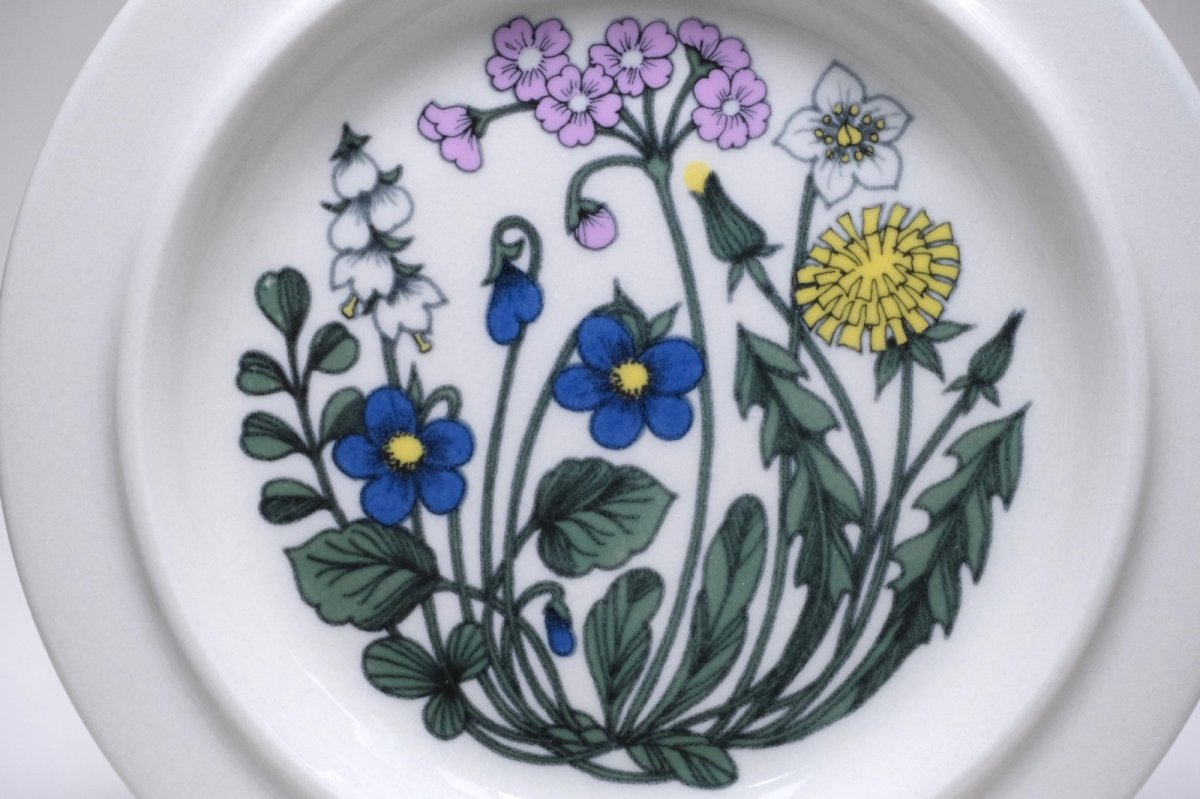 画像2: 北欧ビンテージ食器/ARABIA/アラビア/Flora/フローラ/プレート/20cm/No.1 (2)