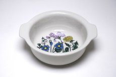 画像1: 北欧ビンテージ食器/ARABIA/アラビア/Flora/フローラ/グラタン皿 (1)