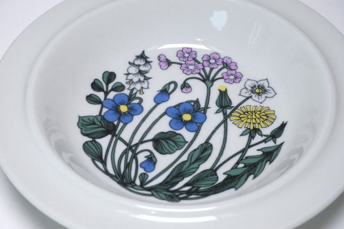 画像2: 北欧ビンテージ食器/ARABIA/アラビア/Flora/フローラ/スーププレート/20cm/No.2 (2)