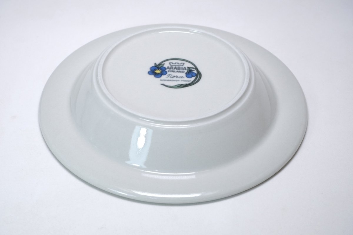 画像5: 北欧ビンテージ食器/ARABIA/アラビア/Flora/フローラ/スーププレート/20cm/No.2 (5)