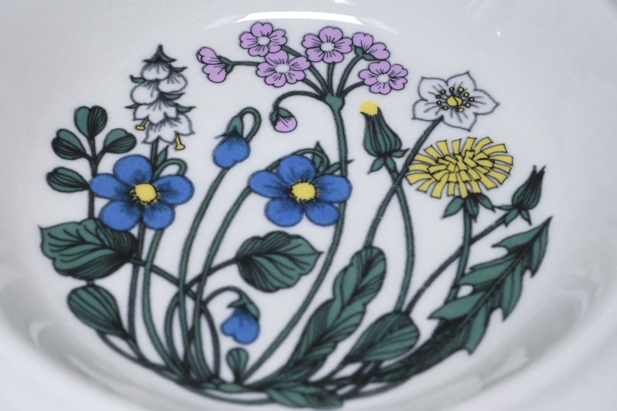 画像3: 北欧ビンテージ食器/ARABIA/アラビア/Flora/フローラ/スーププレート/20cm/No.3 (3)