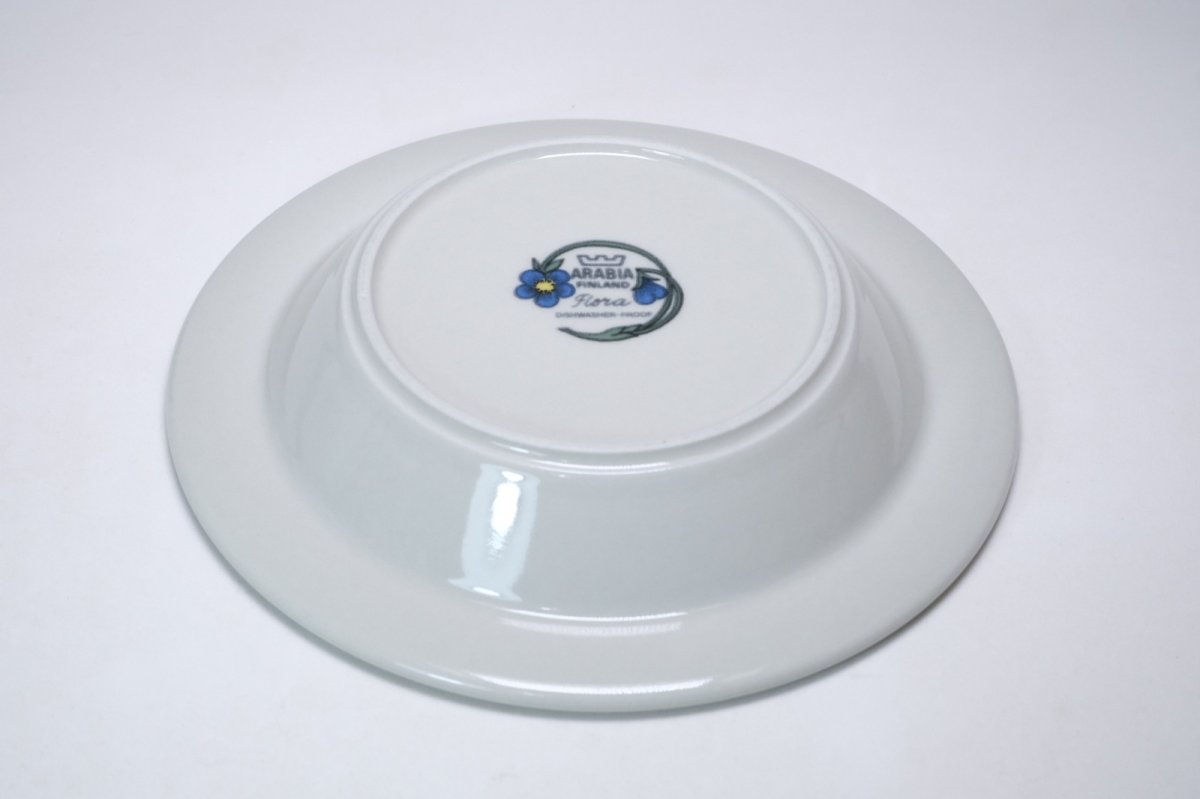 画像5: 北欧ビンテージ食器/ARABIA/アラビア/Flora/フローラ/スーププレート/20cm/No.3 (5)