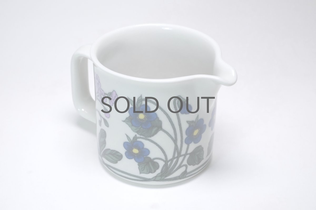 画像3: 北欧ビンテージ食器/ARABIA/アラビア/Flora/フローラ/ピッチャー/高さ10.5cm (3)