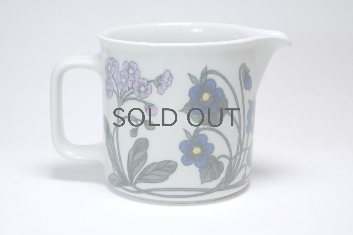 画像2: 北欧ビンテージ食器/ARABIA/アラビア/Flora/フローラ/ピッチャー/高さ10.5cm (2)