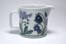 画像2: 北欧ビンテージ食器/ARABIA/アラビア/Flora/フローラ/ピッチャー/高さ10.5cm (2)