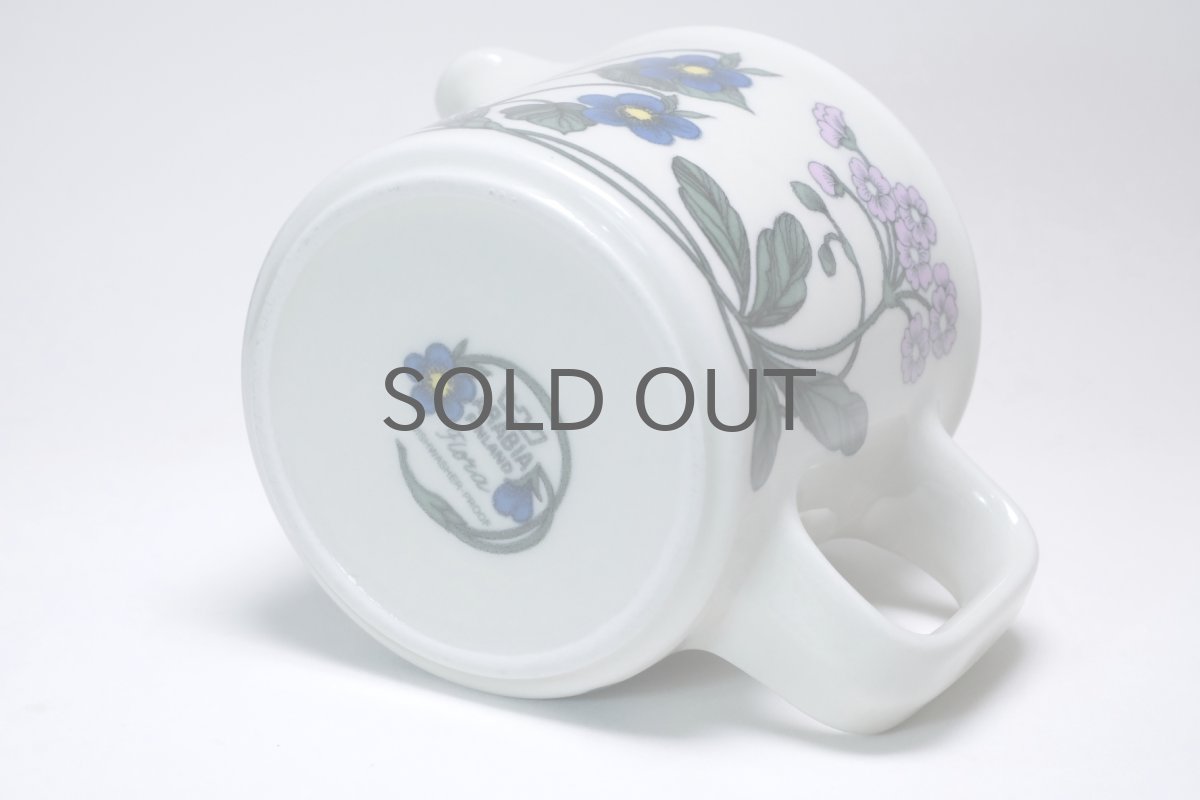 画像6: 北欧ビンテージ食器/ARABIA/アラビア/Flora/フローラ/ピッチャー/高さ10.5cm (6)