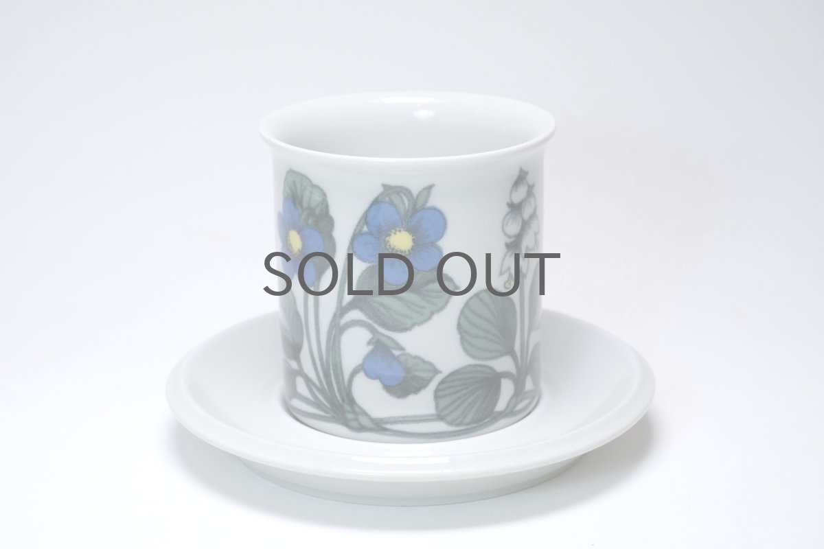 画像2: 北欧ビンテージ食器/ARABIA/アラビア/Flora/フローラ/モーニングカップ＆ソーサー (2)