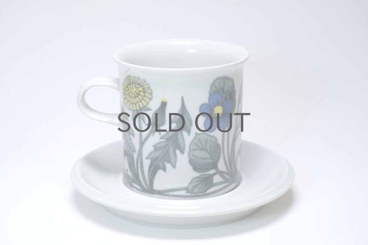 画像3: 北欧ビンテージ食器/ARABIA/アラビア/Flora/フローラ/モーニングカップ＆ソーサー (3)