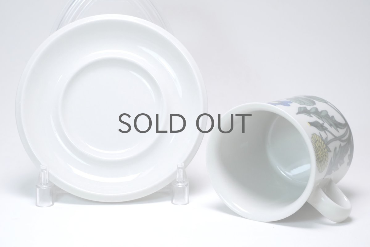 画像5: 北欧ビンテージ食器/ARABIA/アラビア/Flora/フローラ/モーニングカップ＆ソーサー (5)