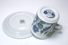 画像8: 北欧ビンテージ食器/ARABIA/アラビア/Flora/フローラ/モーニングカップ＆ソーサー (8)