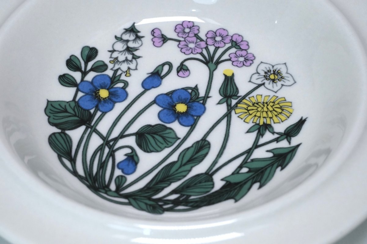 画像3: 北欧ビンテージ食器/ARABIA/アラビア/Flora/フローラ/スーププレート/20cm/No.2 (3)