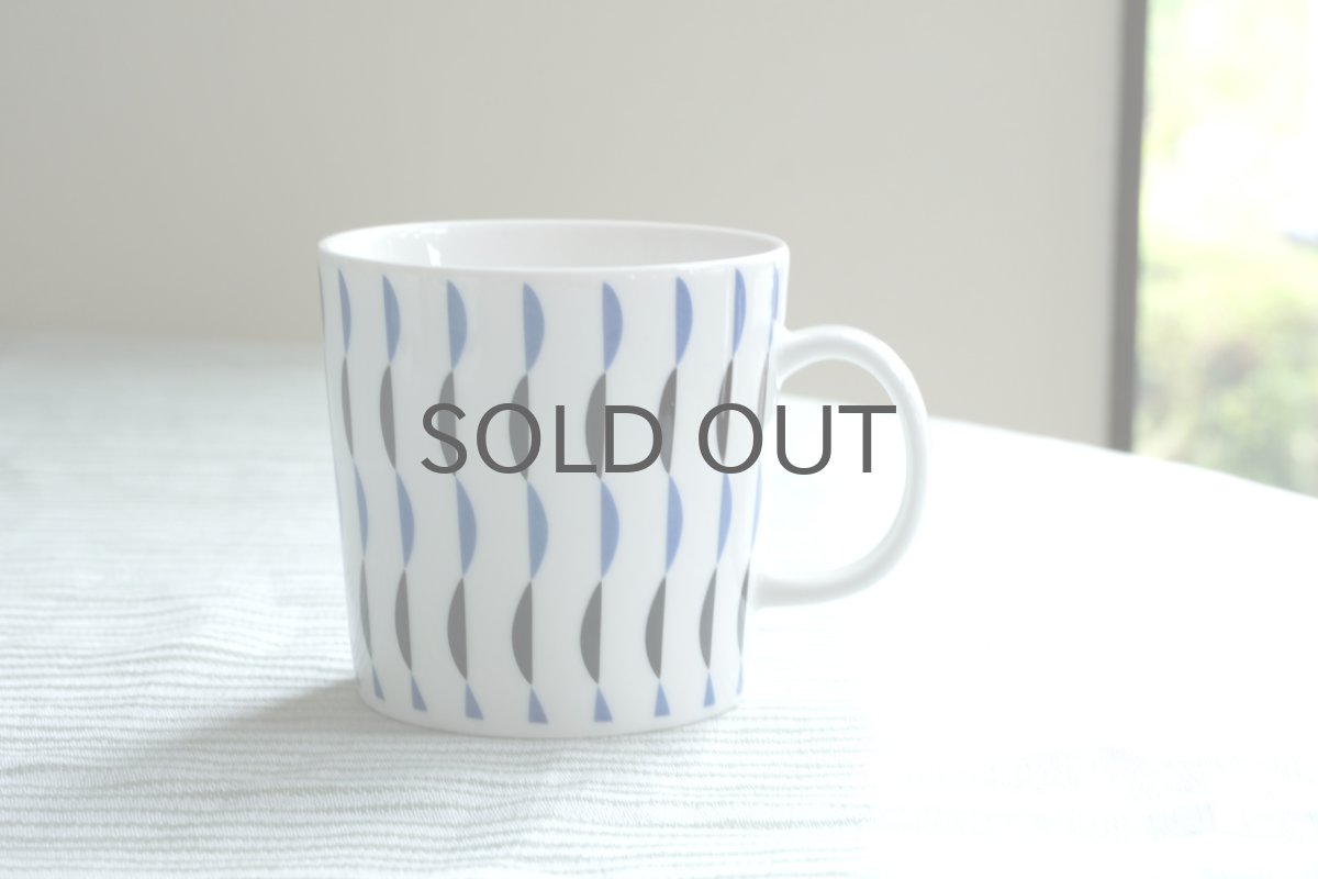 画像1: ARABIA/アラビア/ヴィンテージ/TEEMA/ティーママグ/AALLOKKO/アーロッコ/波間 (1)