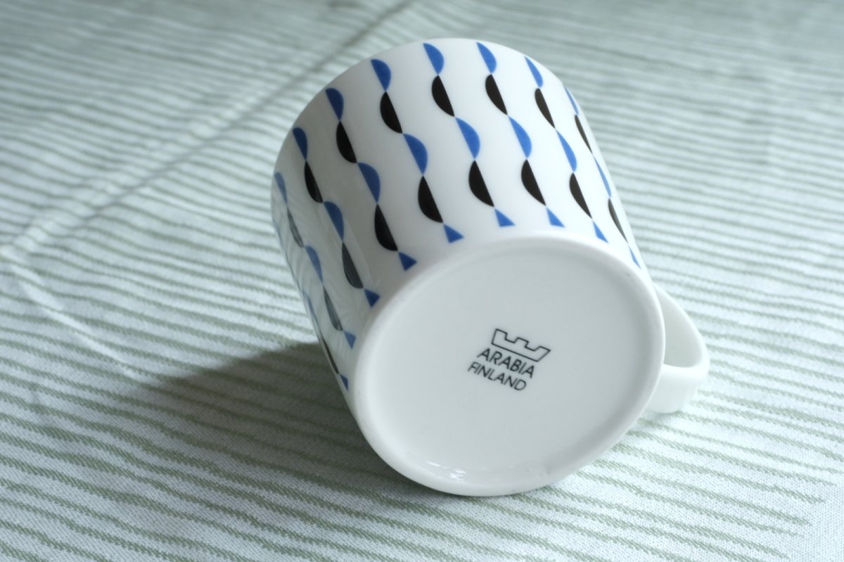 画像6: ARABIA/アラビア/ヴィンテージ/TEEMA/ティーママグ/AALLOKKO/アーロッコ/波間 (6)