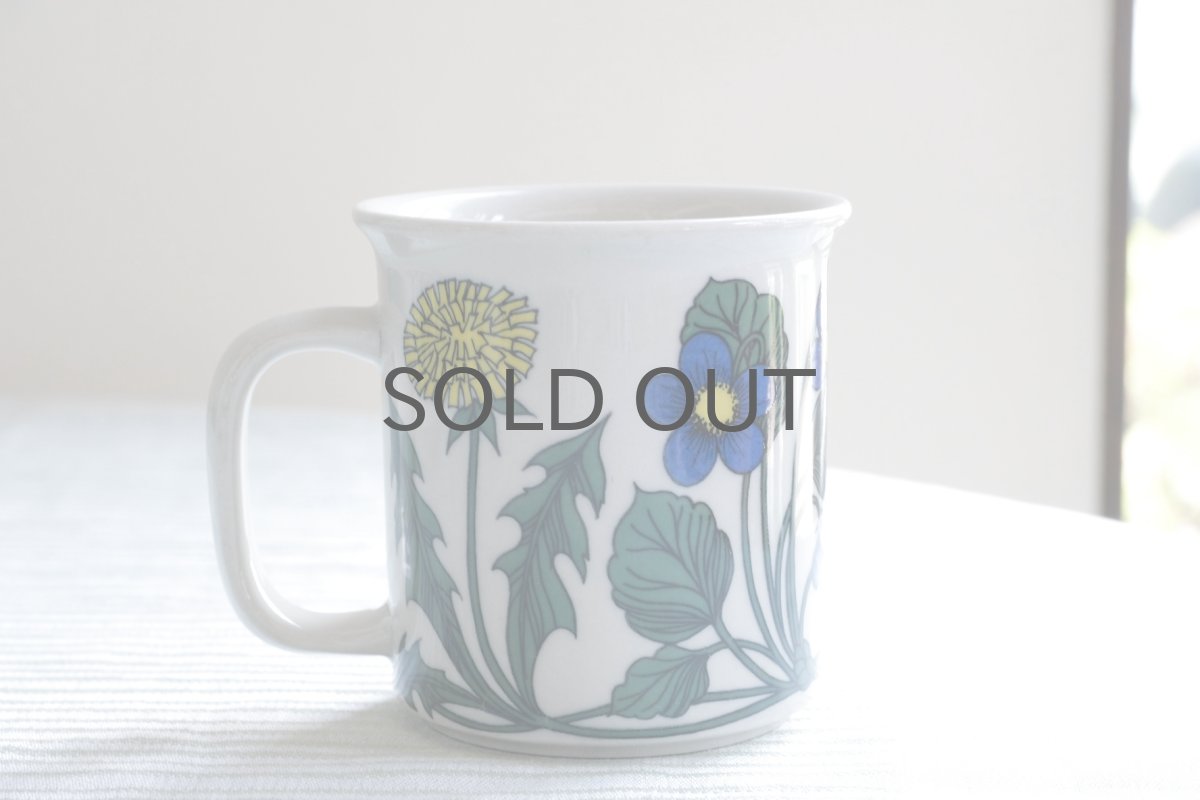 画像3: 北欧ビンテージ食器/ARABIA/アラビア/Flora/フローラ/Dハンドルマグ/No.1 (3)