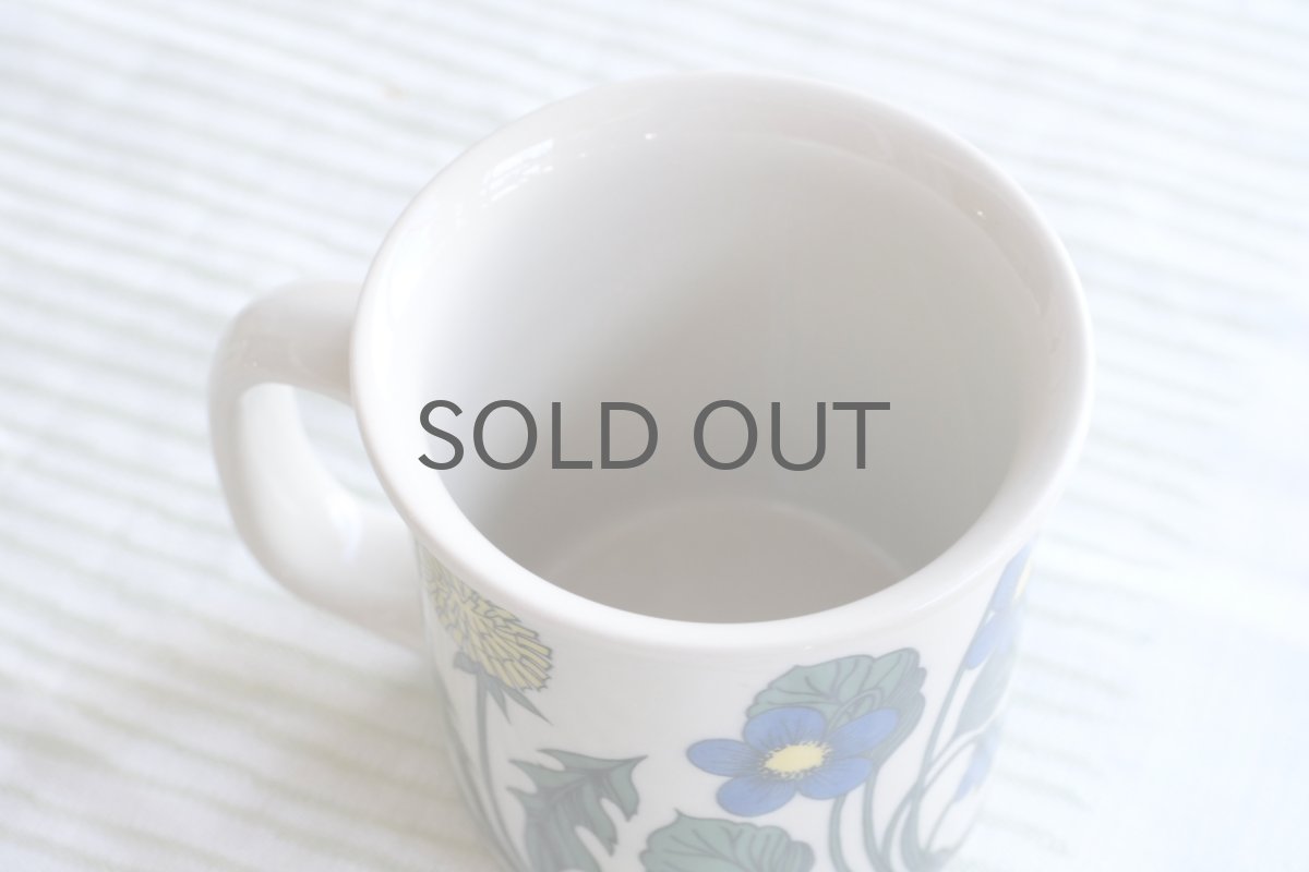 画像4: 北欧ビンテージ食器/ARABIA/アラビア/Flora/フローラ/Dハンドルマグ/No.2 (4)