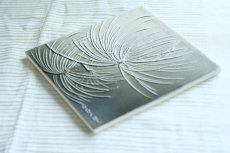 画像4: 北欧ビンテージ/ARABIA/アラビア/Britt Maj/Brita Heilimo/ブリタ・ヘイリモ/松の葉/植物陶板 (4)