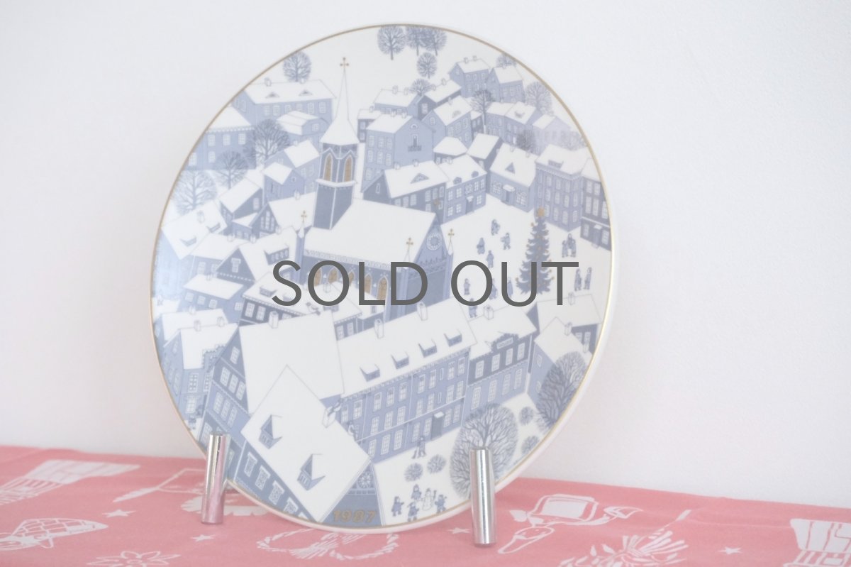 画像5: ARABIA/アラビア/1987年イヤープレート/クリスマスプレート/Raija Uosikkinen/ライヤ・ウオシッキネン/オリジナルボックス付き (5)