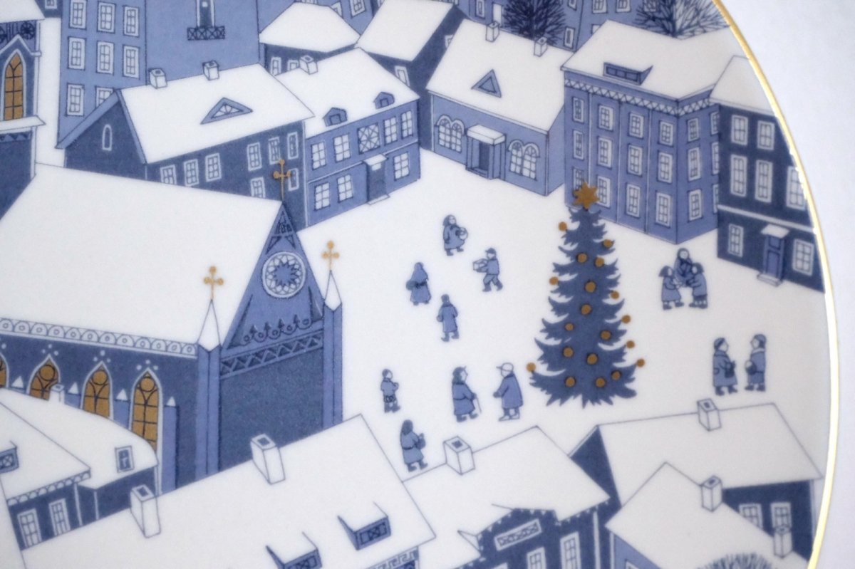 画像2: ARABIA/アラビア/1987年イヤープレート/クリスマスプレート/Raija Uosikkinen/ライヤ・ウオシッキネン/オリジナルボックス付き (2)