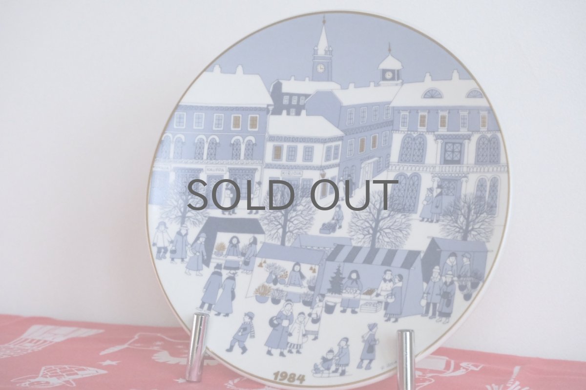 画像2: ARABIA/アラビア/1984年イヤープレート/クリスマスプレート/Raija Uosikkinen/ライヤ・ウオシッキネン (2)