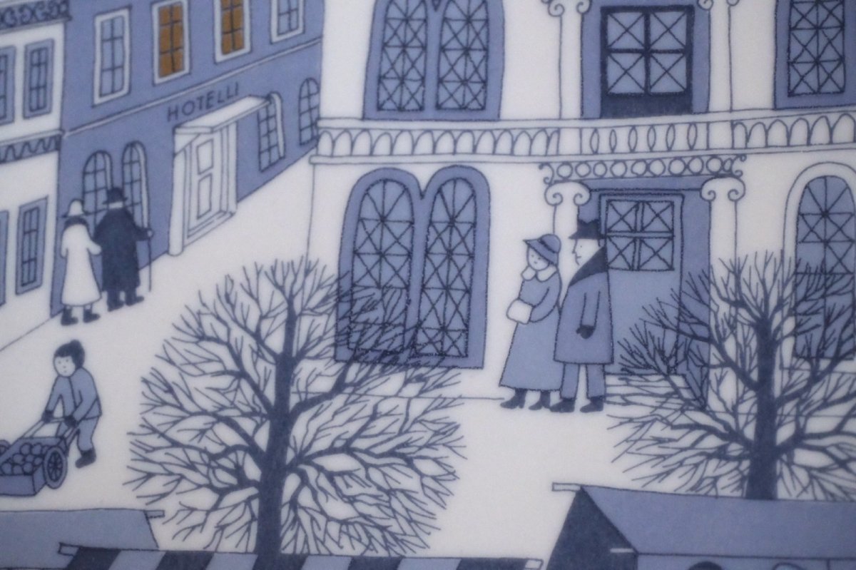 画像4: ARABIA/アラビア/1984年イヤープレート/クリスマスプレート/Raija Uosikkinen/ライヤ・ウオシッキネン (4)