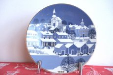 画像1: ARABIA/アラビア/1989年イヤープレート/クリスマスプレート/Raija Uosikkinen/ライヤ・ウオシッキネン/オリジナルボックス付き (1)