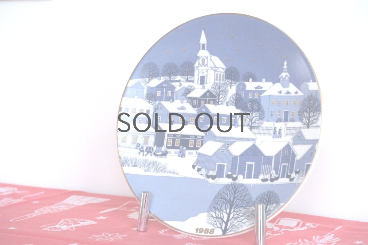 画像6: ARABIA/アラビア/1988年イヤープレート/クリスマスプレート/Raija Uosikkinen/ライヤ・ウオシッキネン/オリジナルボックス付き (6)