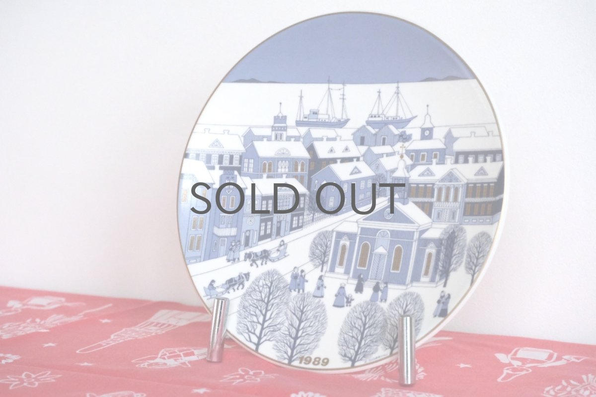 画像5: ARABIA/アラビア/1989年イヤープレート/クリスマスプレート/Raija Uosikkinen/ライヤ・ウオシッキネン/オリジナルボックス付き (5)