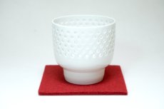 画像1: ARABIA/アラビア/キャンドルホルダー/ホワイト/パンチング (1)