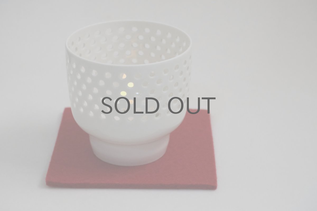 画像6: ARABIA/アラビア/キャンドルホルダー/ホワイト/パンチング (6)