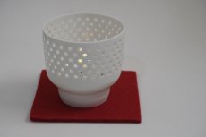 画像6: ARABIA/アラビア/キャンドルホルダー/ホワイト/パンチング (6)