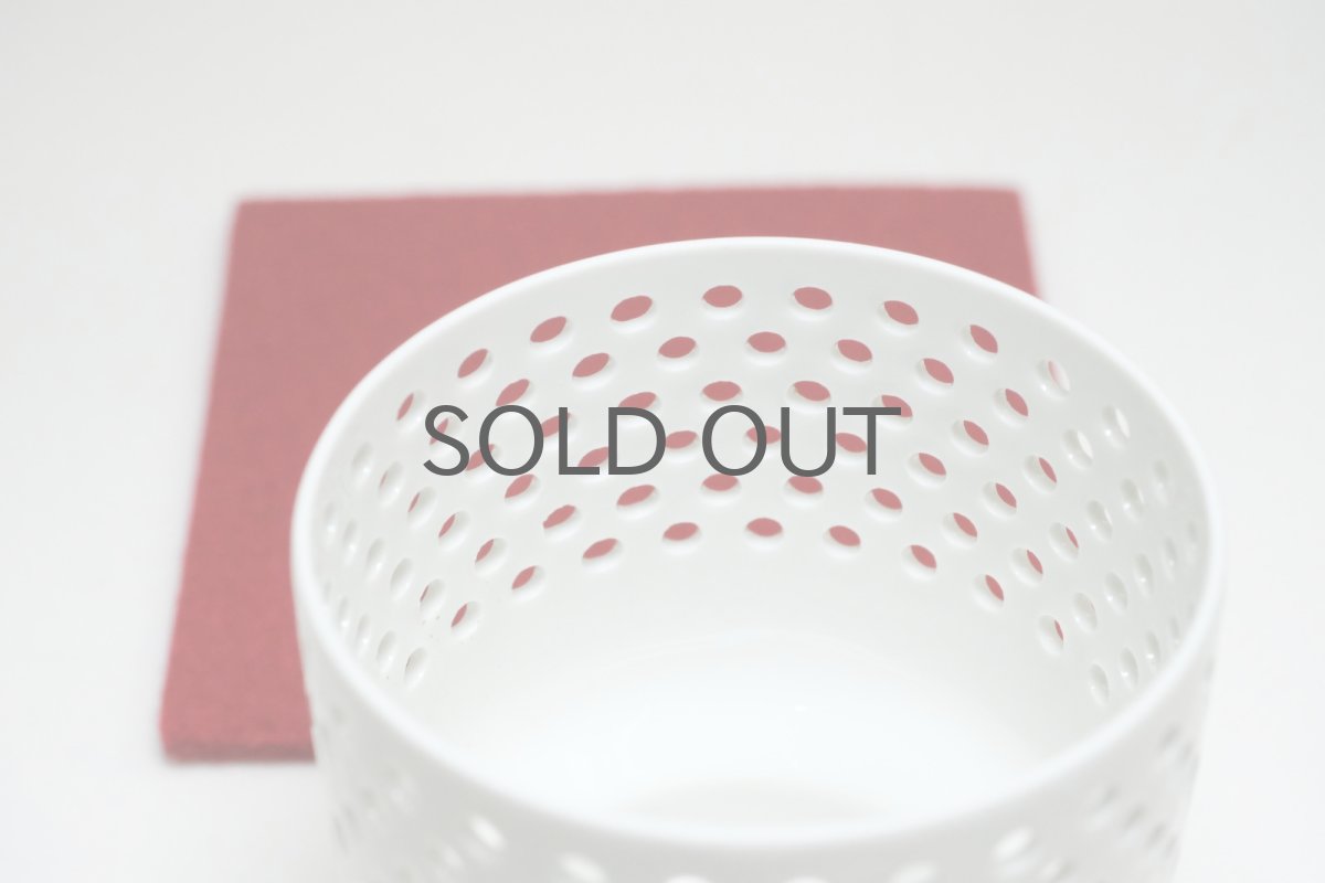 画像2: ARABIA/アラビア/キャンドルホルダー/ホワイト/パンチング (2)