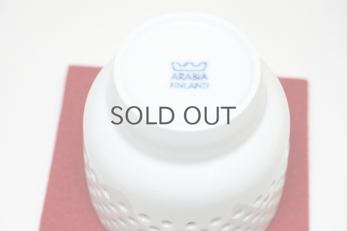 画像5: ARABIA/アラビア/キャンドルホルダー/ホワイト/パンチング (5)