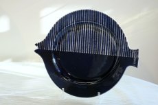 画像1: ARABIA/アラビア/Gunvor Olin-Gronqvist/フィッシュ/29cmプレート/ブルー (1)