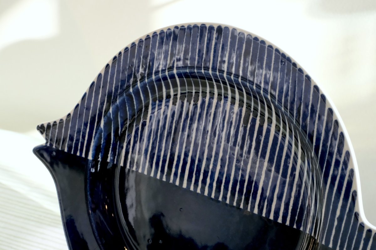 画像3: ARABIA/アラビア/Gunvor Olin-Gronqvist/フィッシュ/29cmプレート/ブルー (3)