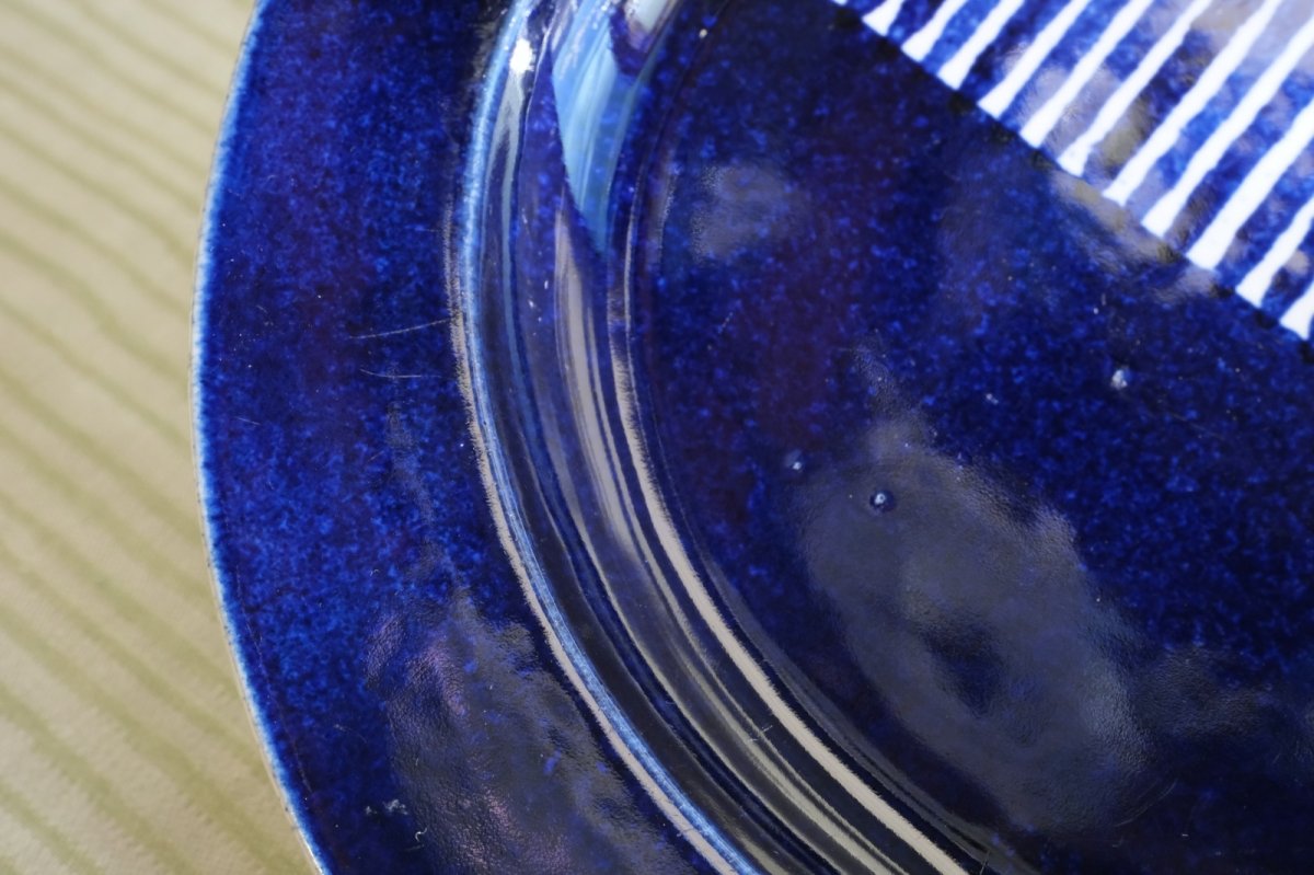 画像4: ARABIA/アラビア/Gunvor Olin-Gronqvist/フィッシュ/29cmプレート/ブルー (4)