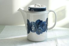 画像1: 北欧ビンテージ/ARABIA/アラビア/Sモデル/Anemone/アネモネ/コーヒーポット (1)