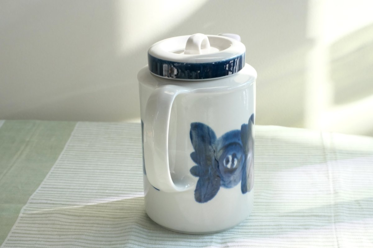 画像3: 北欧ビンテージ/ARABIA/アラビア/Sモデル/Anemone/アネモネ/コーヒーポット (3)