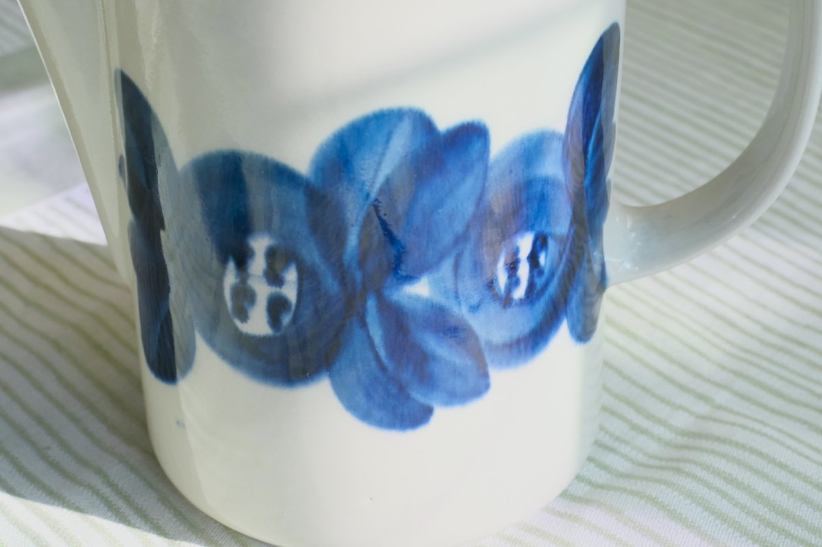 画像4: 北欧ビンテージ/ARABIA/アラビア/Sモデル/Anemone/アネモネ/コーヒーポット (4)