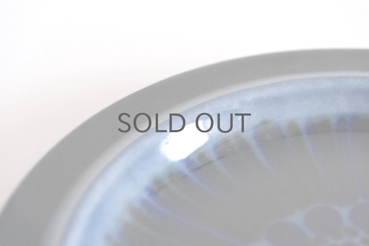 画像4: ARABIA/アラビア/ Gunvor Olin-Gronqvist/Kosmos/コスモス/プレート16cm/貴重ブルー/No.1 (4)