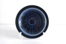 画像1: ARABIA/アラビア/ Gunvor Olin-Gronqvist/Kosmos/コスモス/プレート16cm/貴重ブルー/No.2 (1)