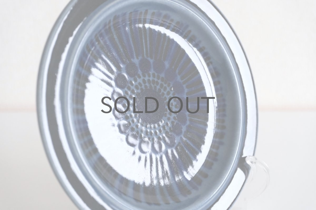 画像4: ARABIA/アラビア/ Gunvor Olin-Gronqvist/Kosmos/コスモス/プレート16cm/貴重ブルー/No.2 (4)